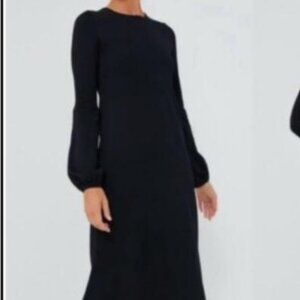 Black Lennox Dress POMANDER PLACE Large NWOT